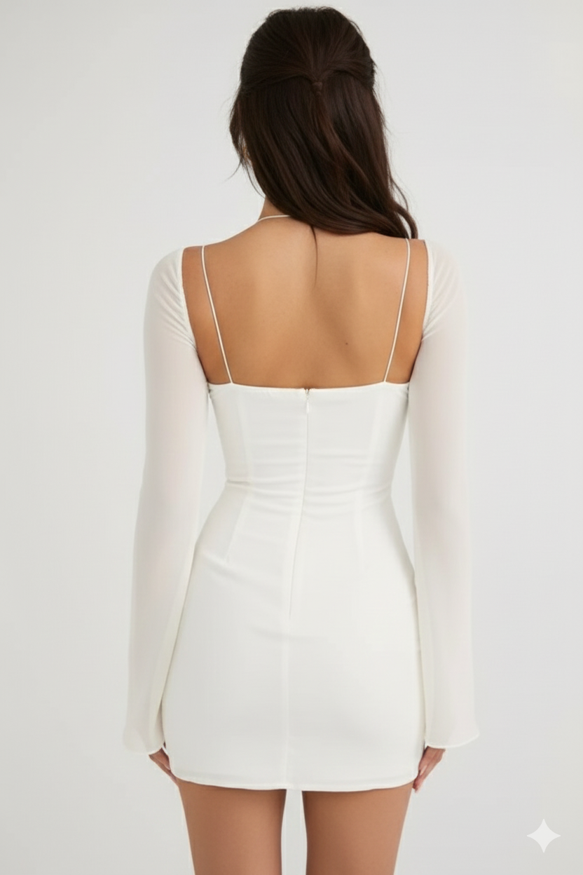 Halter Neck Mini Dress