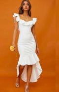 White Melora Dress