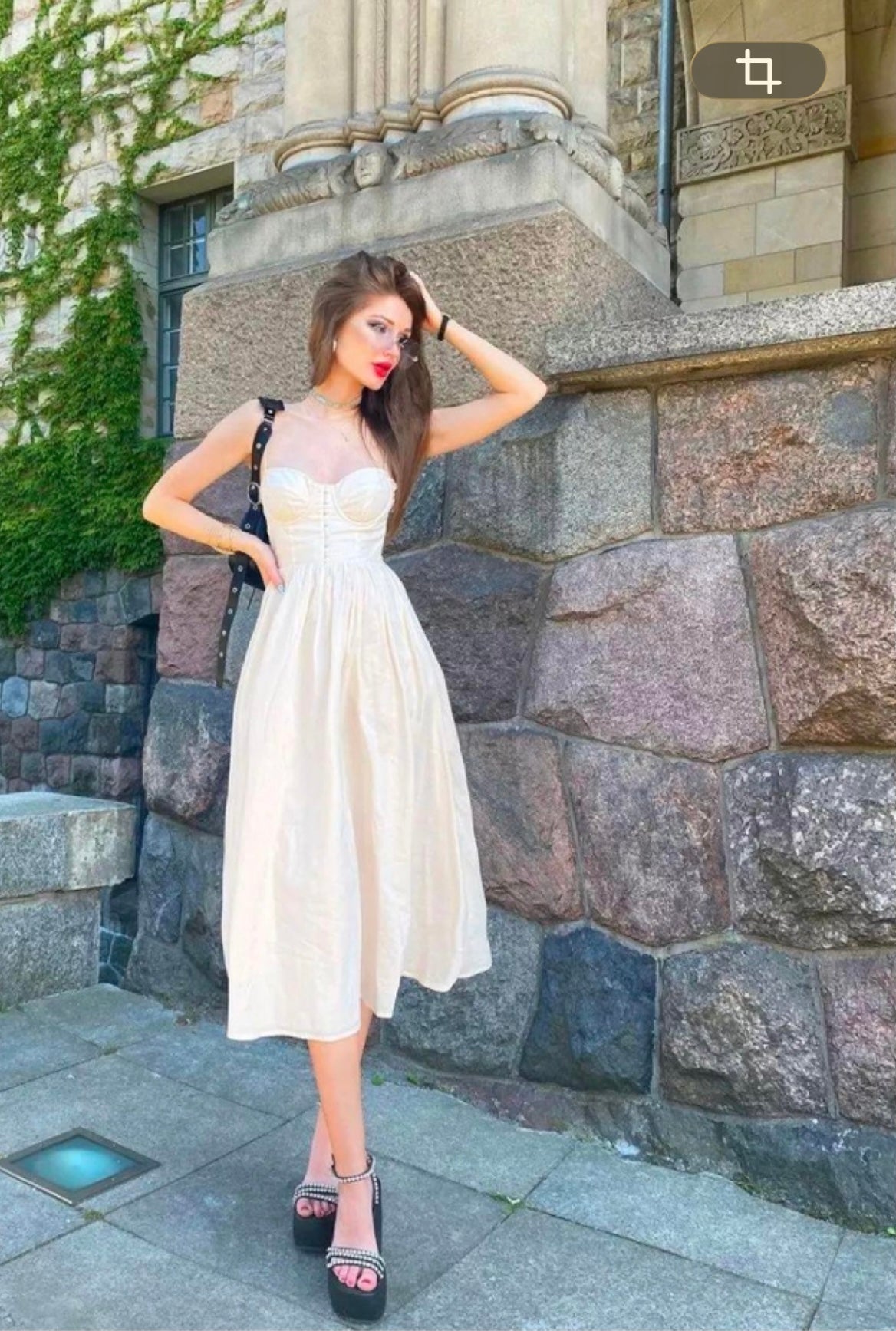 Flared Frock Dress