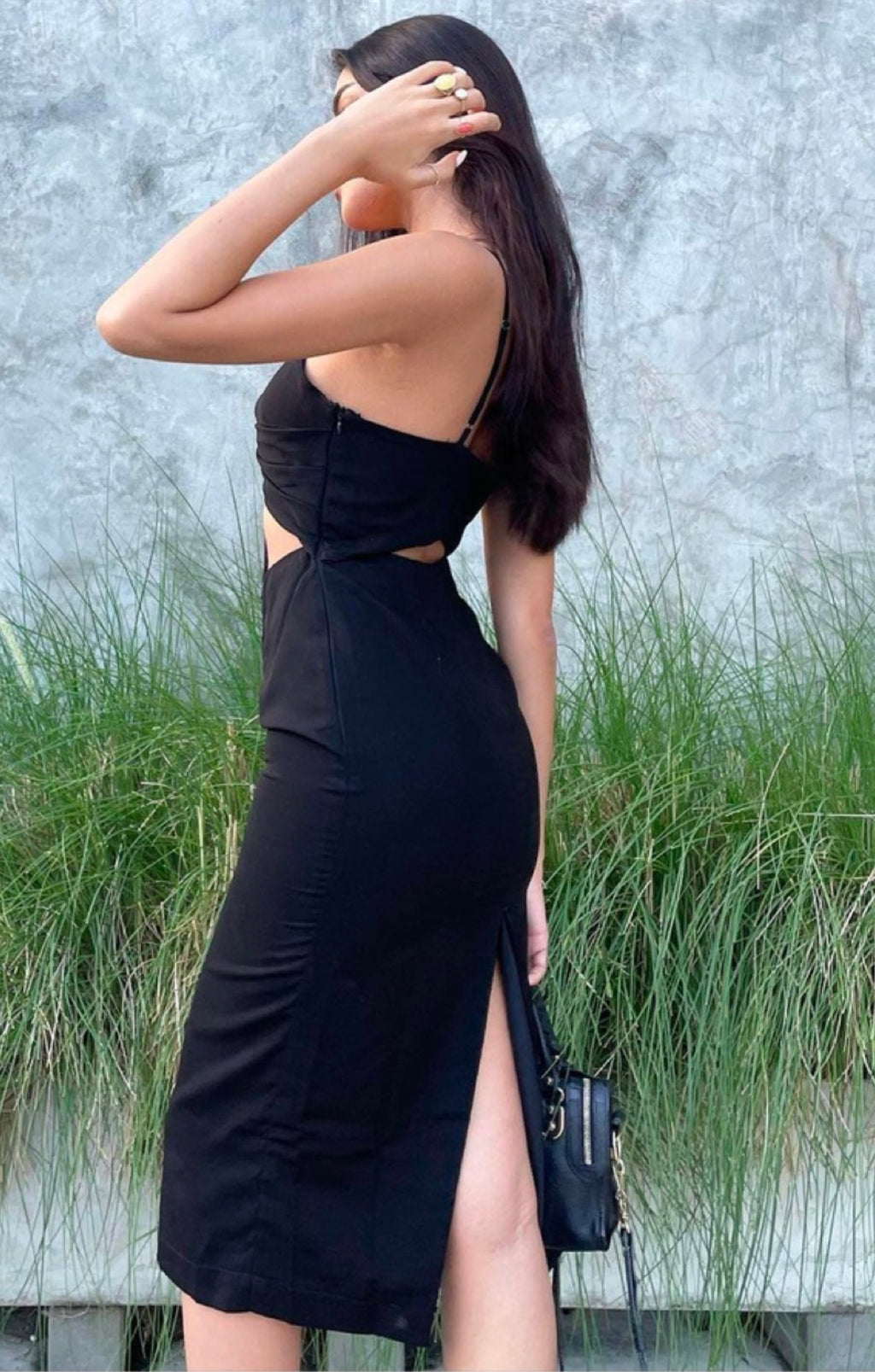 Illi Black Long Dress