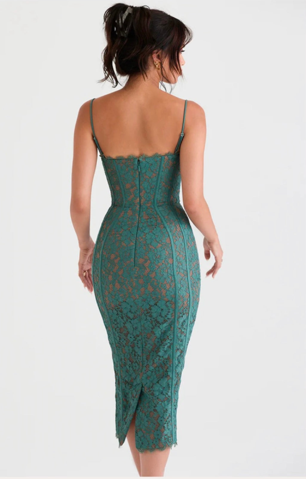 Glitzy Midi Dress