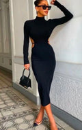 Dusky Midi Dress