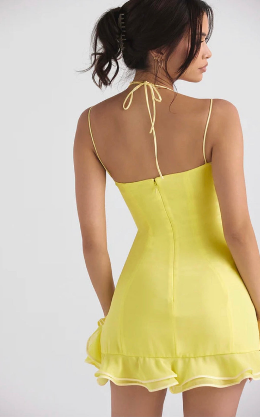 Aster Caul Neck Dress