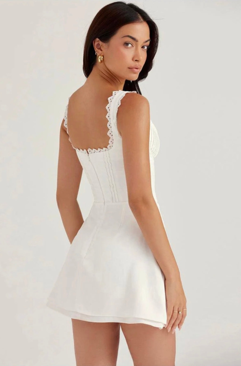 Pixie White Dress
