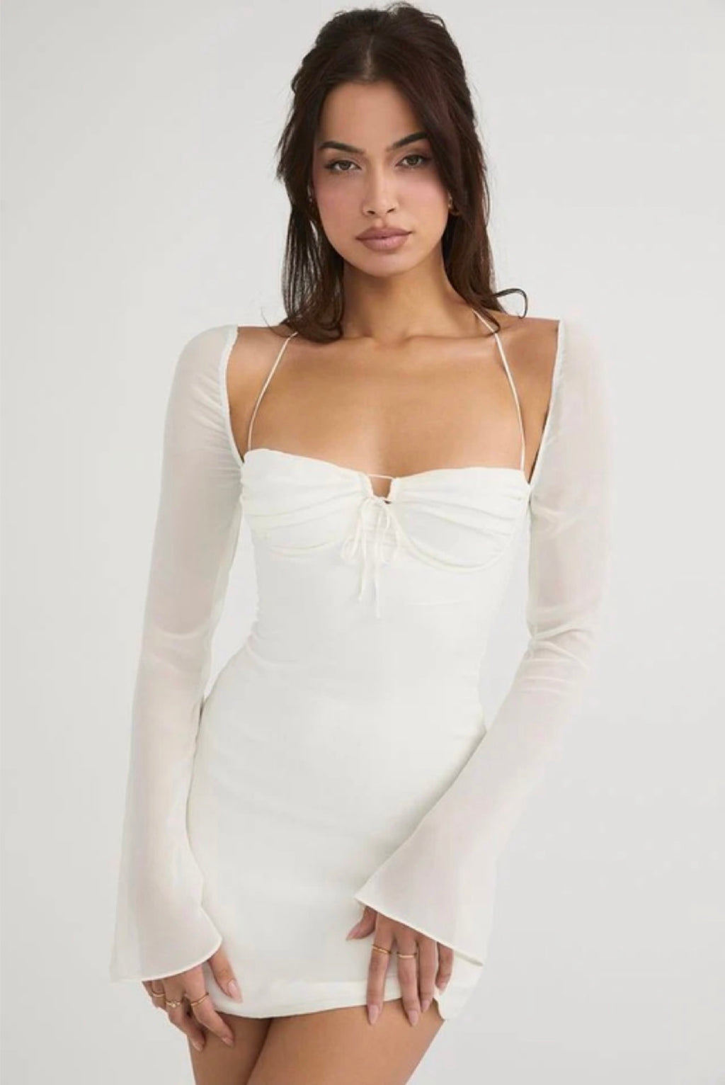 Halter Neck Mini Dress
