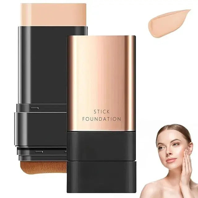 3 in 1 Korean Stick Foundation multi-use Double Head Foundations Make up Sticks - Pack of 1